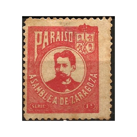 Viñeta Política.  Paraíso. Asamblea de Zaragoza. Serie 1a (Usado)