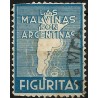 Viñeta Política. Figuritas. Las Malvinas son Argentinas (Usado)