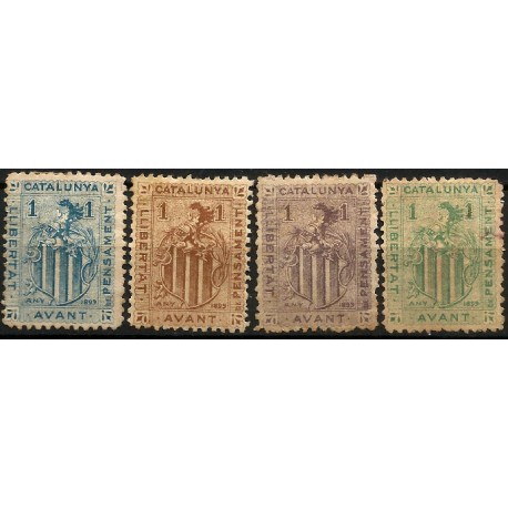 Viñetas Políticas. Avant Catalunya. Llibertat de Pensament. Año 1899 (Usados)