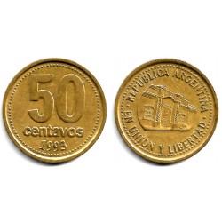 (111.2) Argentina. 1993. 50 Centavos (MBC)