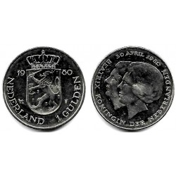 (200) Países Bajos. 1980. 1 Gulden (MBC)