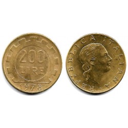 (105) Italia. 1978. 200 Lira (MBC)