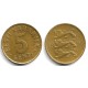 (21) Estonia. 1991. 5 Senti (EBC)