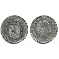 (184a) Países Bajos. 1972. 1 Gulden (MBC)