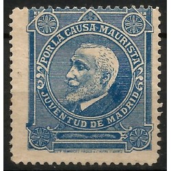 Viñeta Política. Por la Causa Maurista. Juventud de Madrid (Nuevo, con señal de fijasellos)