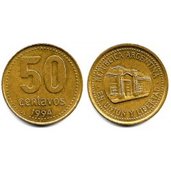(111.1) Argentina. 1994. 50 Centavos (MBC)