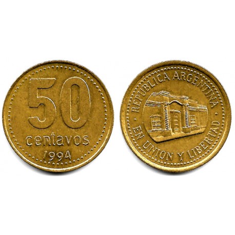 (111.1) Argentina. 1994. 50 Centavos (MBC)