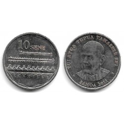 (168) Samoa. 2011. 10 Sene (MBC)