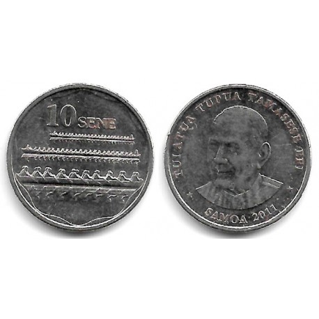 (168) Samoa. 2011. 10 Sene (MBC)