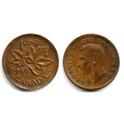 (41) Canadá. 1949. 1 Cent (MBC)