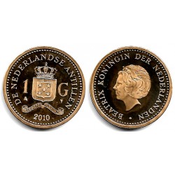 (37) Antillas Neerlandesas. 2010. 1 Gulden (SC)