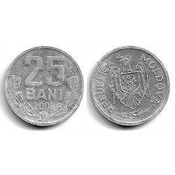 (3) Moldavia. 2008. 25 Bani (MBC)