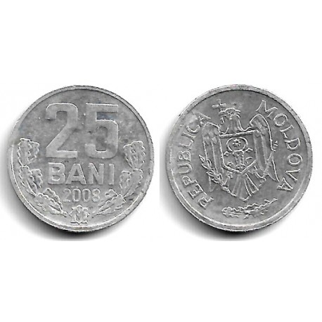 (3) Moldavia. 2008. 25 Bani (MBC)