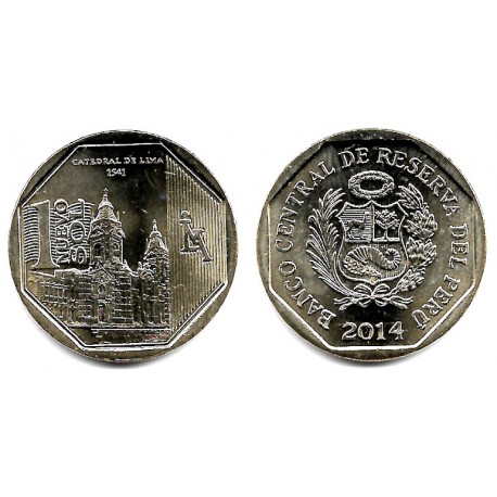 Perú. 2014. 1 Nuevo Sol (SC)