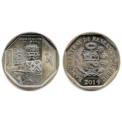 Perú. 2014. 1 Nuevo Sol (SC)