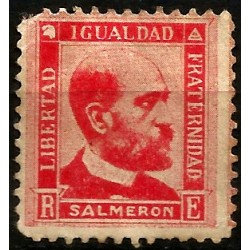 Viñeta Política. Libertad, Igualdad y Fraternidad. Salmerón (Usado)