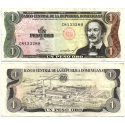 (126a) República Dominicana. 1984. 1 Peso (MBC-)