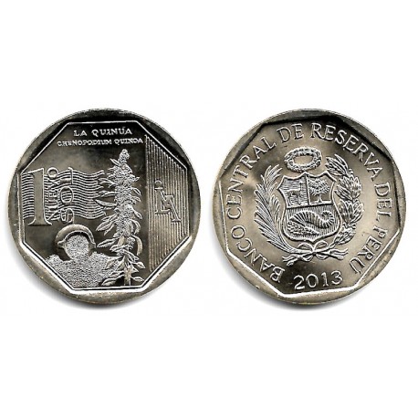 Perú. 2013. 1 Nuevo Sol (SC)