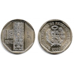 (342) Perú. 2010. 1 Nuevo Sol (SC)