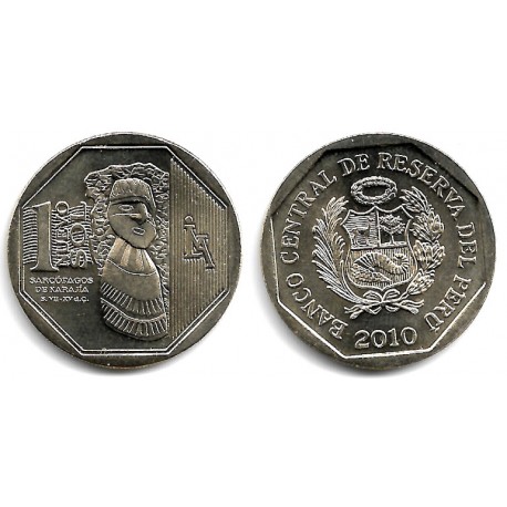 (341) Perú. 2010. 1 Nuevo Sol (SC)