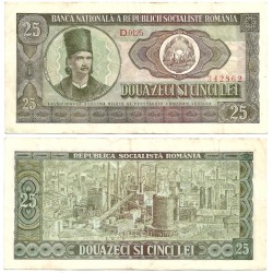 (95a) Rumanía. 1966. 25 Lei (MBC-)