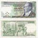 (200) Turquía. 1970. 10000 Lira (MBC-)