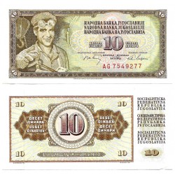 (82c) Yugoslavia. 1968. 10 Dinara (SC-)