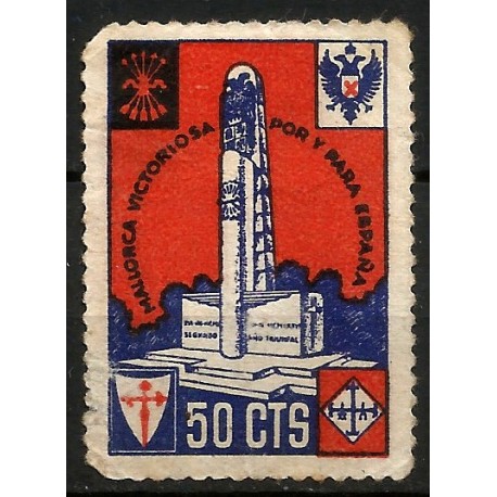 Viñeta Política. Mallorca Victoriosa por y para España (Usado)