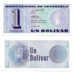 (68) Venezuela. 1989. 1 Bolívar (SC)