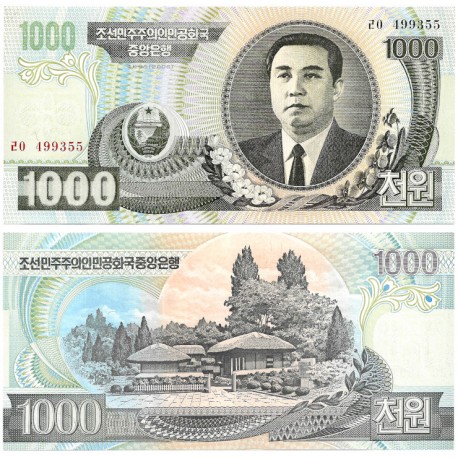 (45b) Corea del Norte. 2006. 1000 Won (SC)