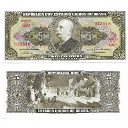 (176c) Brasil. 1962-1964. 5 Cruzeiros (SC)