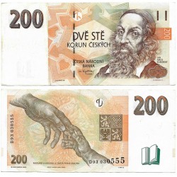 (19b) República Checa. 1998. 200 Korun (MBC-)