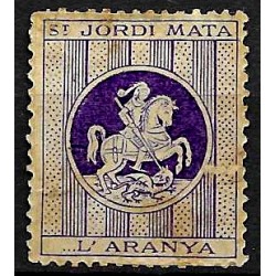 Viñeta. Sant Jordi Mata l,Aranya (Usado)