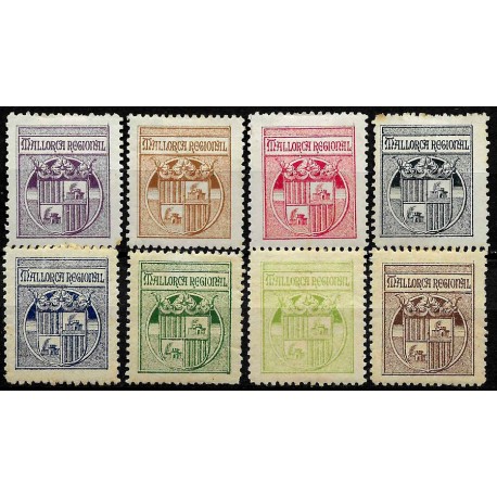 Viñetas Políticas. Mallorca Regional (Nuevo, con señal de fijasellos)