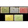 Viñetas Políticas. Región Aragonesa. Serie de 5 Valores (Usado)