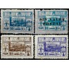 Colegio de Huérfanos de Ferroviarios. Serie de 4 Valores (Nuevos, con señal de fijasellos)