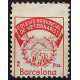 Viñeta. Colegio Provincial de Veterinarios. Barcelona. 2 Pesetas (Usado)
