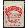 Viñeta. Colegio Provincial de Veterinarios. Barcelona. 2 Pesetas (Usado)