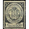Viñeta. Colegio de Corredores de Comercio de Córdoba. 0,50 Pesetas (Nuevo, sin goma)