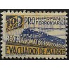 Viñeta Política. Pro Huérfanos Ferroviarios. Evacuados de Madrid (Usado)