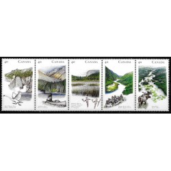 Canadá. 1991. Serie Completa (Nuevo) Ríos Patrimoniales