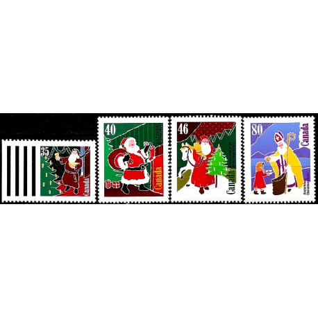 Canadá. 1991. Serie Completa (Nuevo) Navidad