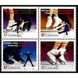 Canadá. 2001. Serie Completa (Nuevo) Patinaje Artístico