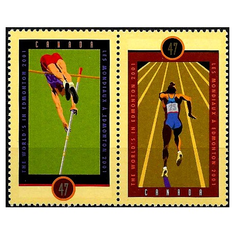 Canadá. 2001. Serie Completa (Nuevo) Edmonton