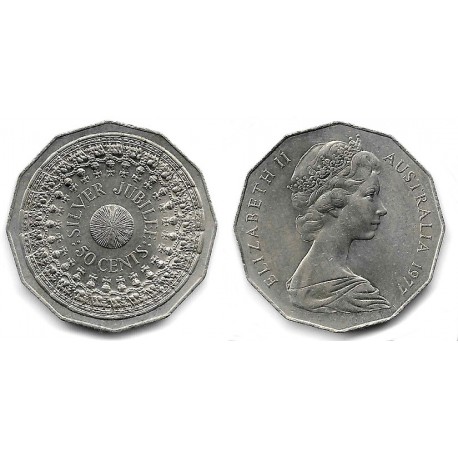 (70) Australia. 1977. 50 Cents (EBC)