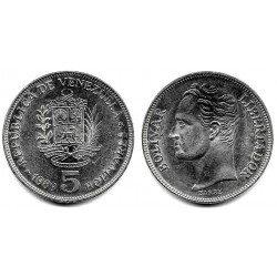 (Y53a.2) Venezuela. 1989. 5 Bolívares (SC-)