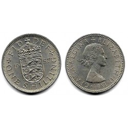 (904) Gran Bretaña. 1957. 1 Shilling (MBC+)