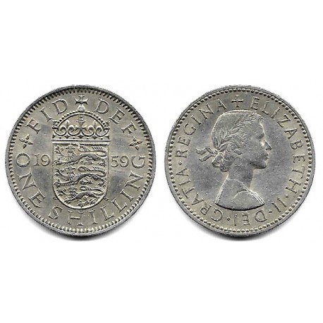 (904) Gran Bretaña. 1959. 1 Shilling (MBC)