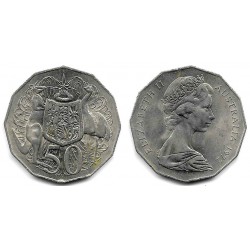 (68) Australia. 1972. 50 Cents (EBC+)