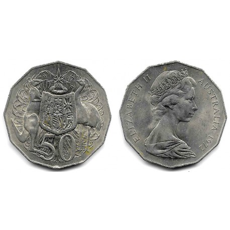 (68) Australia. 1972. 50 Cents (EBC+)